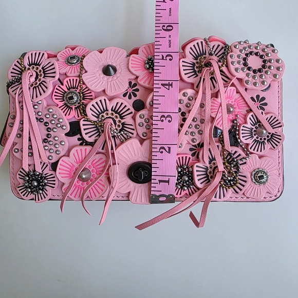 COACH 1941 Wild Tea Rose Dinky Crossbody - Picture 13 of 15